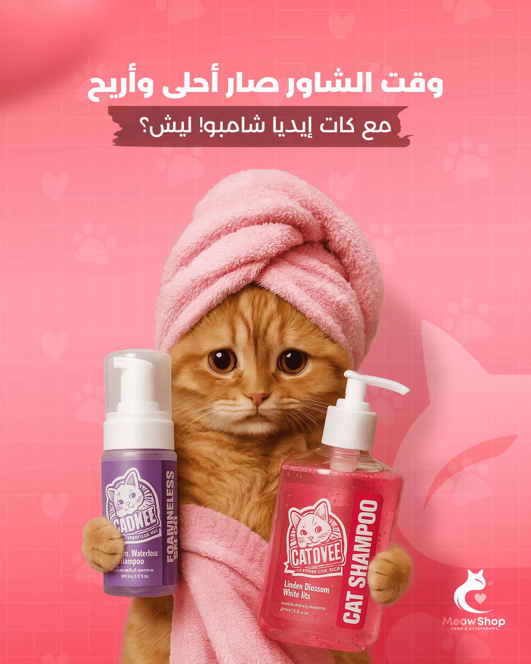 معاينة تصاميم متجر مياو لمنتجات القطط (Meow) - صورة 2